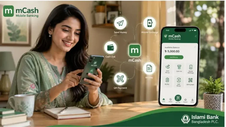 এম ক্যাশ (mCash) কী? কীভাবে ব্যবহার করবেন? জেনে নিন অ্যাকাউন্ট, সুবিধা ও লেনদেনের নিয়ম