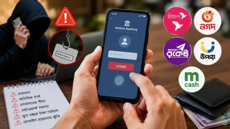 মোবাইল ব্যাংকিংয়ে এক ভুলেই হারাতে পারেন টাকা! জেনে নিন বড় অসুবিধাগুলো