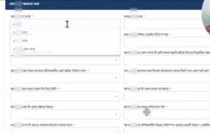 বয়স্ক ভাতা অনলাইন আবেদন করার নিয়ম
