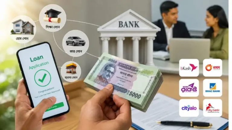 বাংলাদেশে সহজ কিস্তিতে লোন কীভাবে পাবেন, কোন ব্যাংক ও অ্যাপ লোন দিচ্ছে