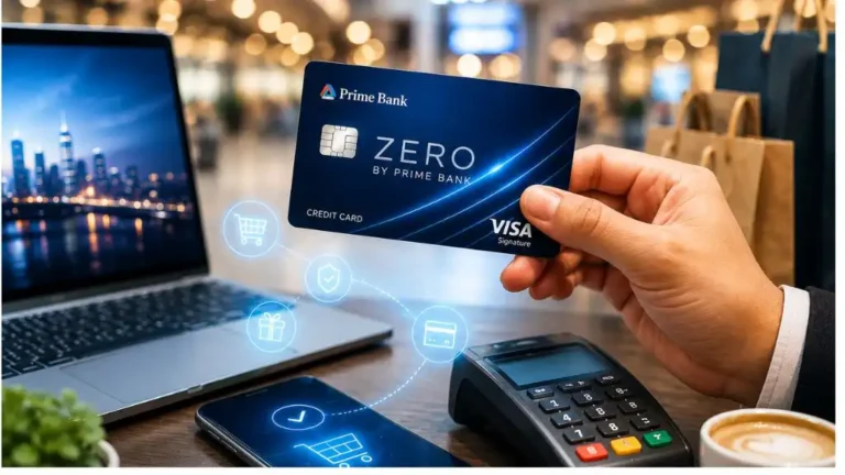 প্রাইম ব্যাংকের Zero by Prime Bank ক্রেডিট কার্ড: কোনো ফি নেই, মিলবে প্রিমিয়াম সুবিধা