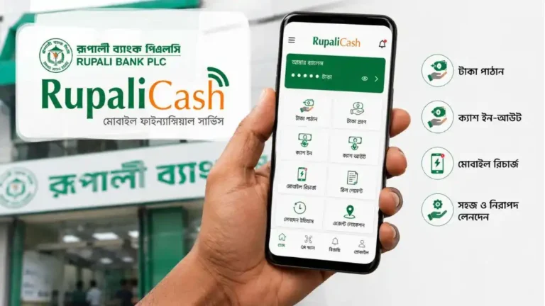 রূপালী ব্যাংকের RupaliCash: মোবাইলেই মিলবে আধুনিক ব্যাংকিং সেবা