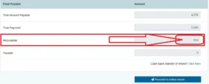 Adjustment of Tax Refund