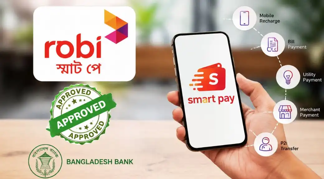 ডিজিটাল পেমেন্টে রবির বড় পদক্ষেপ, অনুমোদন পেল ‘স্মার্ট পে’