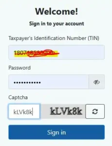 Zero Income Tax Return