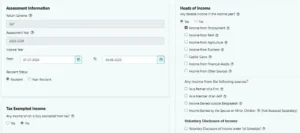Zero Income Tax Return