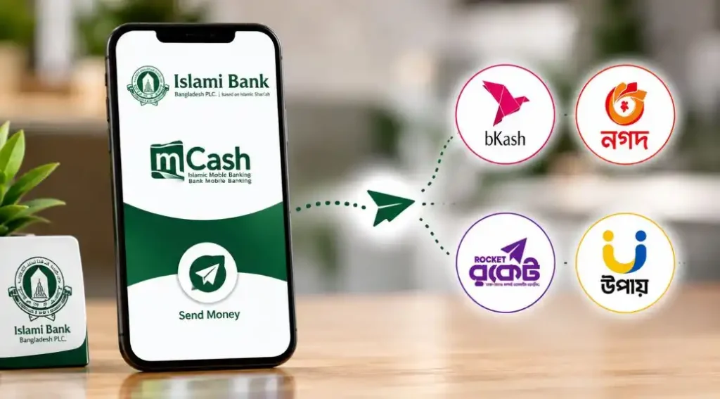 ইসলামী ব্যাংকের mCash-এ বড় পরিবর্তন, বিকাশ-নগদসহ MFS লেনদেনে বাড়ছে সুযোগ