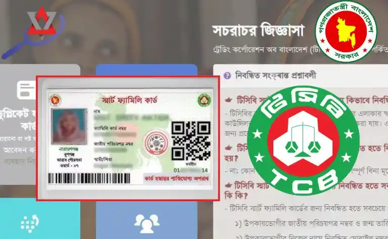 টিসিবি ফ্যামিলি কার্ড অনলাইনে আবেদন করলে কি সরাসরি কার্ড ডেলিভারি হয়