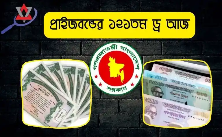 প্রাইজবন্ডের ১২১তম ড্র আজ