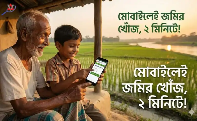 বাপ-দাদার নামে কোথাও জমি আছে কিনা