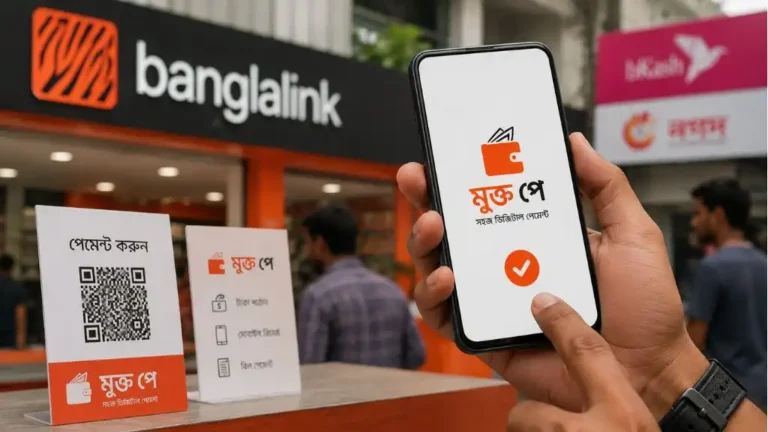 বিকাশ-নগদের বাজারে নতুন প্রতিযোগী, ‘মুক্ত পে’ নিয়ে ডিজিটাল পেমেন্টে বাংলালিংক