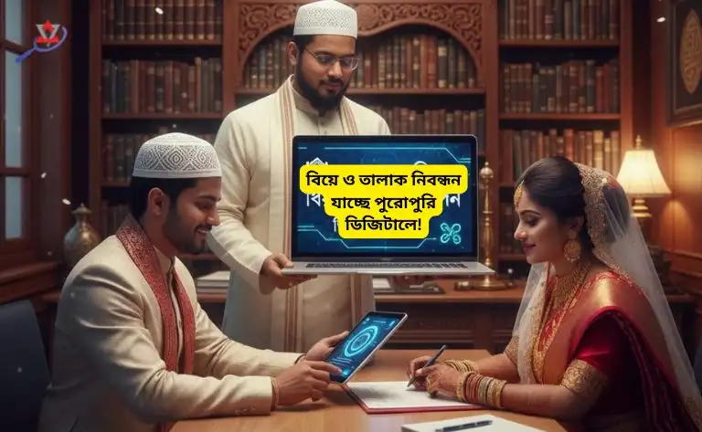 বিয়ে ও তালাক নিবন্ধন যাচ্ছে পুরোপুরি ডিজিটালে!