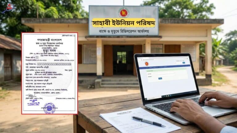 অনলাইনে মৃত্যু নিবন্ধন আবেদনের নিয়ম (আপডেট)
