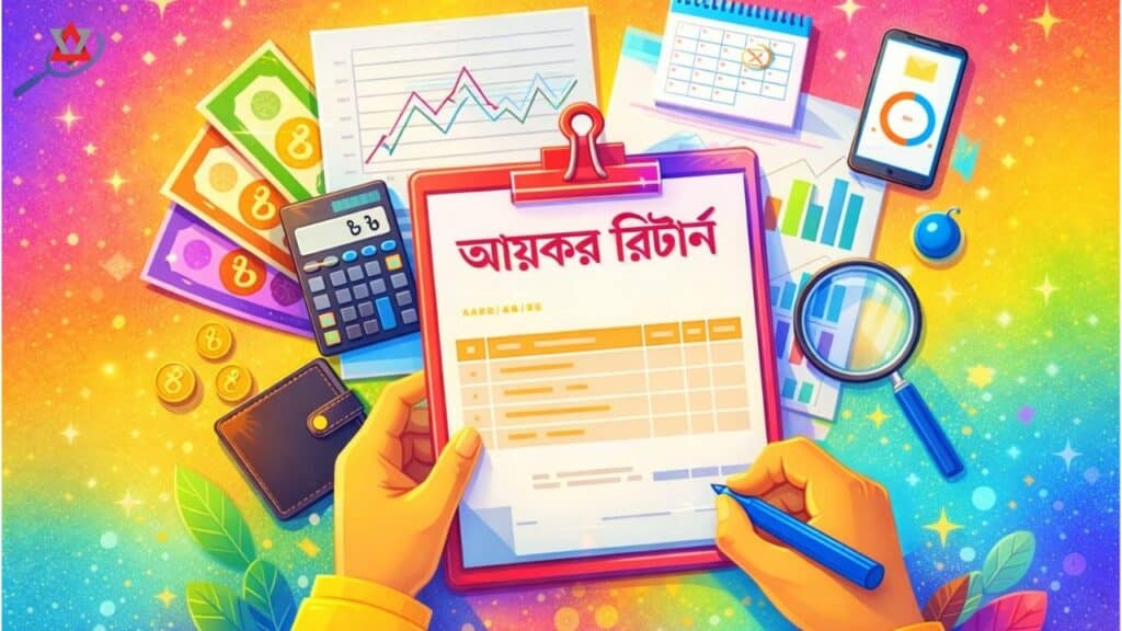 আয়কর রিটার্নে ১০টি করযোগ্য আয়ের খাত(রিটার্ন গাইড)