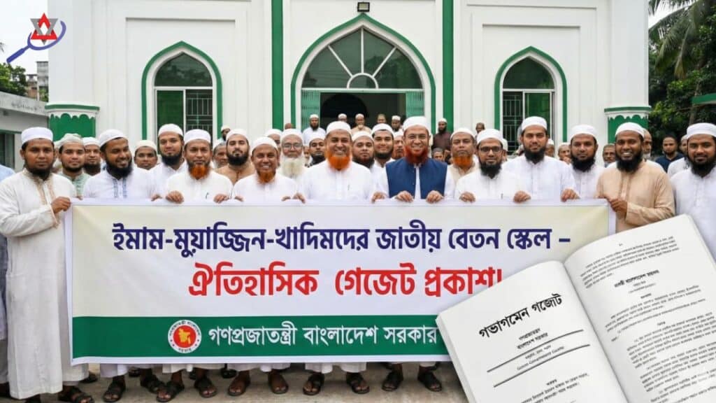 ইমাম-মুয়াজ্জিন-খাদিমদের বেতন নির্ধারণ: জাতীয় বেতন স্কেলে গেজেট প্রকাশ