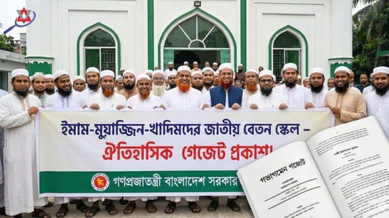 ইমাম-মুয়াজ্জিন-খাদিমদের বেতন নির্ধারণ: জাতীয় বেতন স্কেলে গেজেট প্রকাশ