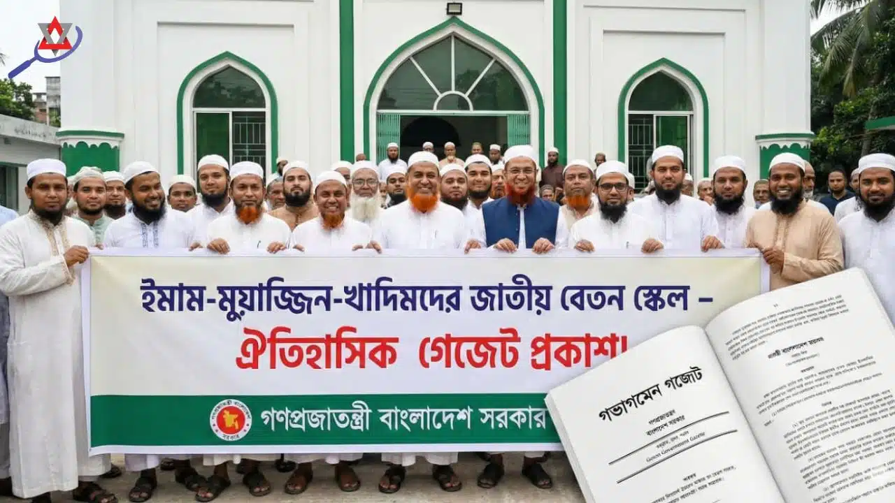 ইমাম-মুয়াজ্জিন-খাদিমদের বেতন নির্ধারণ করে গেজেট প্রকাশ
