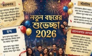 নতুন বছরের শুভেচ্ছা 2026