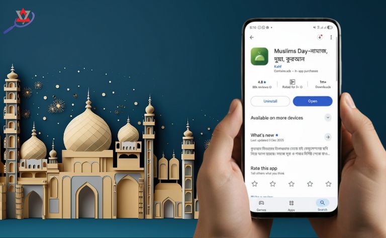 নামাজের সময়, দোয়া ও কুরআনের সেরা ইসলামিক অ্যাপ