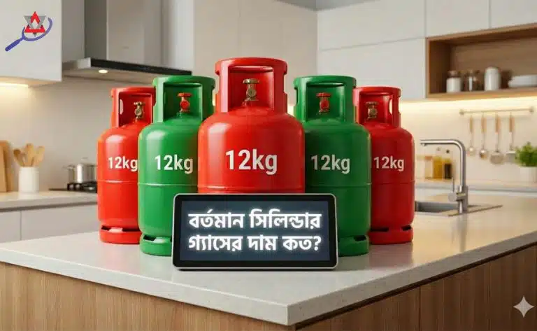 বর্তমান সিলিন্ডার গ্যাসের দাম কত