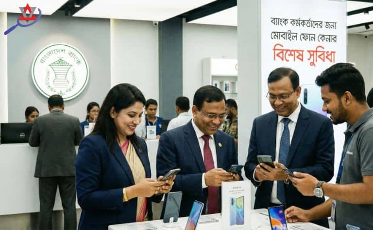 ব্যাংক কর্মকর্তাদের জন্য মোবাইল ফোন কেনায় নতুন সুবিধা (সংশোধিত নীতিমালা ২০২৬)