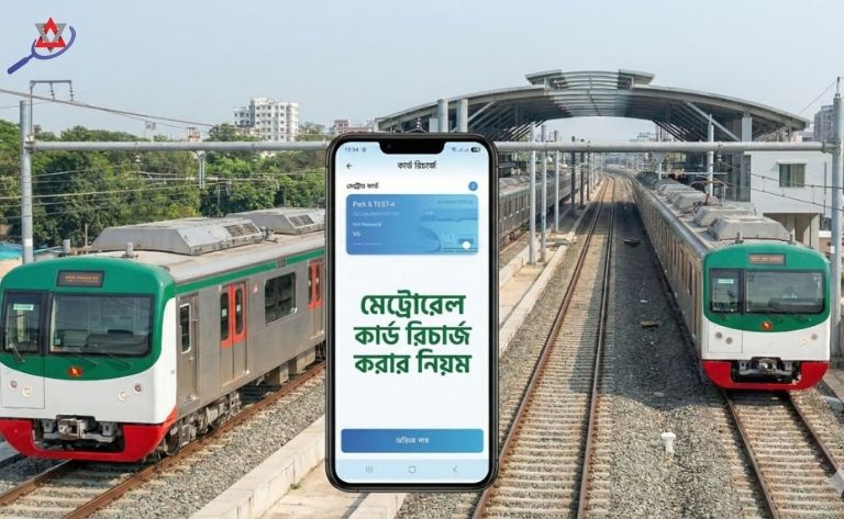 মোবাইল অ্যাপে মেট্রোরেল কার্ড রিচার্জ করার নিয়ম
