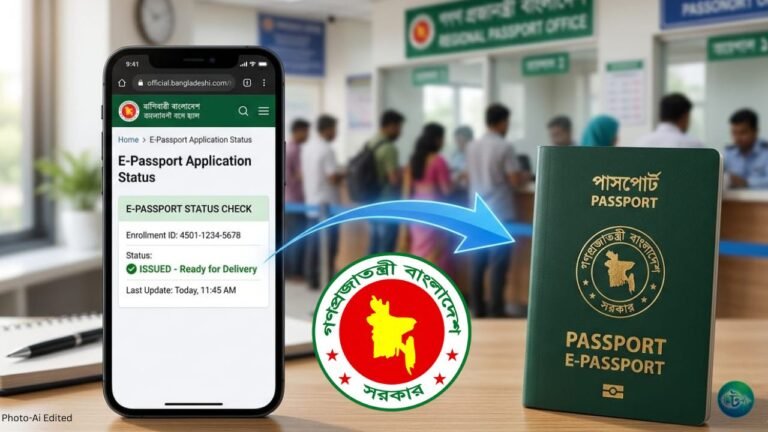 মোবাইলেই পাসপোর্ট স্ট্যাটাস চেক, নতুন অ্যাপে মিলছে তাৎক্ষণিক তথ্য