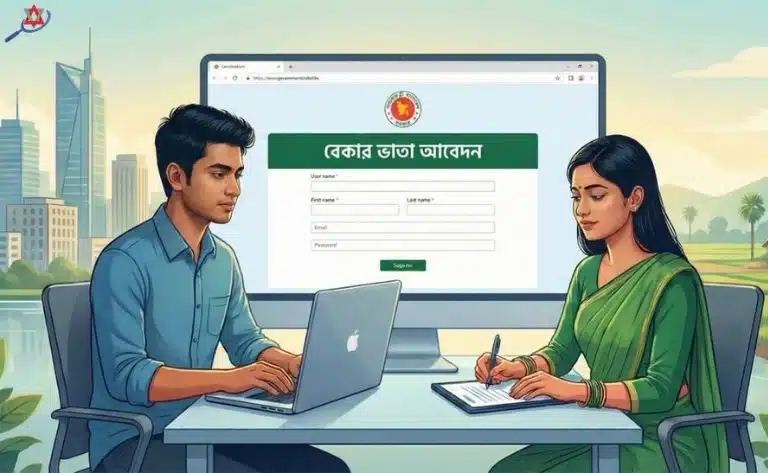 সরকারিভাবে অনলাইনে বেকার ভাতা আবেদন করার নিয়ম