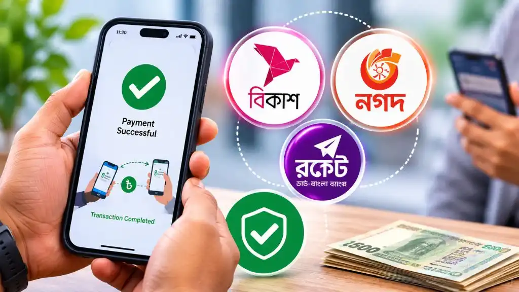 আবার স্বাভাবিক হলো বিকাশ নগদ রকেটে টাকা পাঠানোর লেনদেন