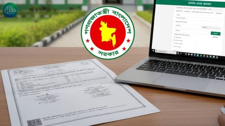 অনলাইনের মাধ্যমে ওয়ারিশ সনদ বের করার নিয়ম (আপডেট)