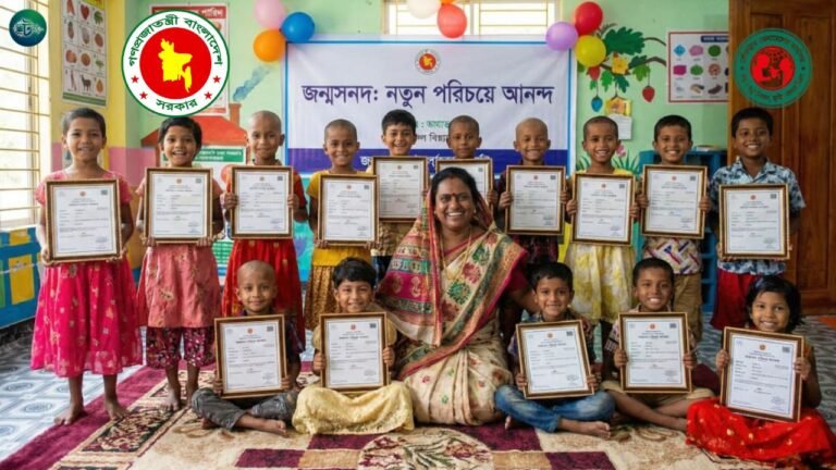 অবশেষে জন্মসনদ পেল দৌলতদিয়ার যৌনপল্লিতে জন্ম নেওয়া পরিচয়হীন শিশুরা