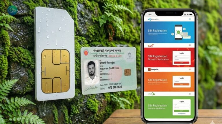 এনআইডি কার্ড দিয়ে কয়টি সিম রেজিস্ট্রেশন আছে জানার সহজ উপায়