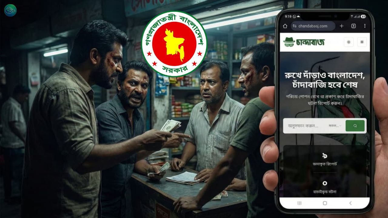 চালু হলো Chandabaaj.com: অনলাইনে চাঁদাবাজির বিরুদ্ধে অভিযোগ জানানোর নতুন প্ল্যাটফর্ম