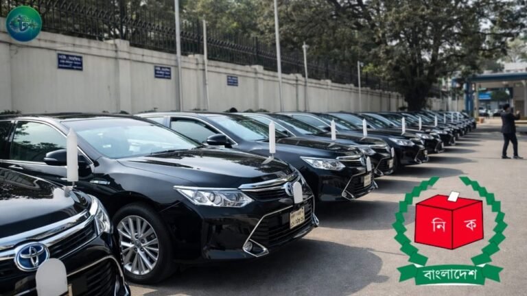 নতুন মন্ত্রিসভার শপথ সামনে রেখে প্রস্তুত ৫০ গাড়ি