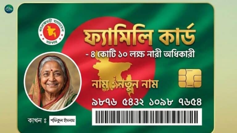ফ্যামিলি কার্ড কী কীভাবে মিলবে আবেদন করতে লাগবে যেসব কাগজ