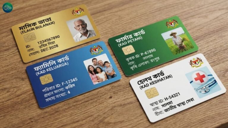 মাসিক ভাতা, ফ্যামিলি কার্ড, ফার্মার কার্ড ও হেলথ কার্ড চালুর ঘোষণা