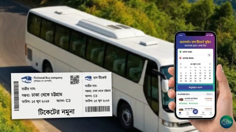 অনলাইনের মাধ্যমে বাসের টিকিট কাটার নিয়ম ২০২৬ (আপডেট)