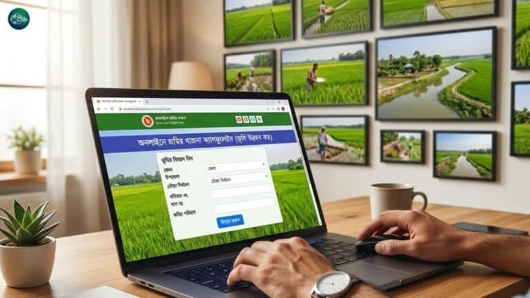 অনলাইনে জমির খাজনা ক্যালকুলেটর ব্যবহার করার নিয়ম (২০২৬)