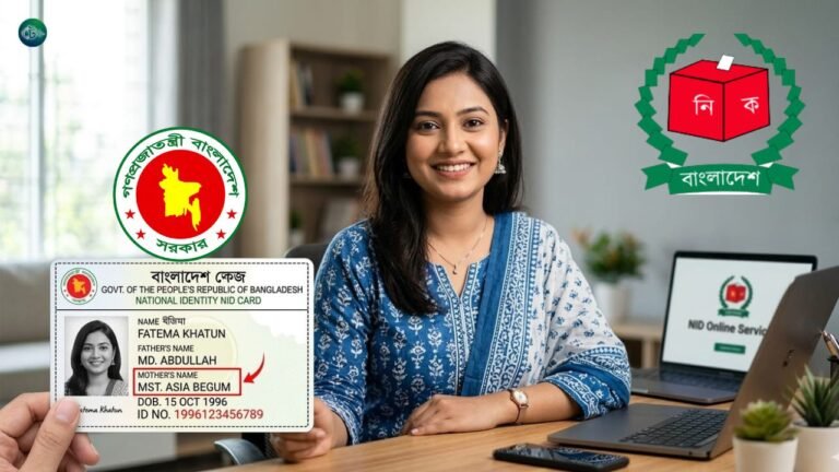 অনলাইনে ভোটার আইডি কার্ডের মায়ের নাম সংশোধন করার নিয়ম (আপডেট)