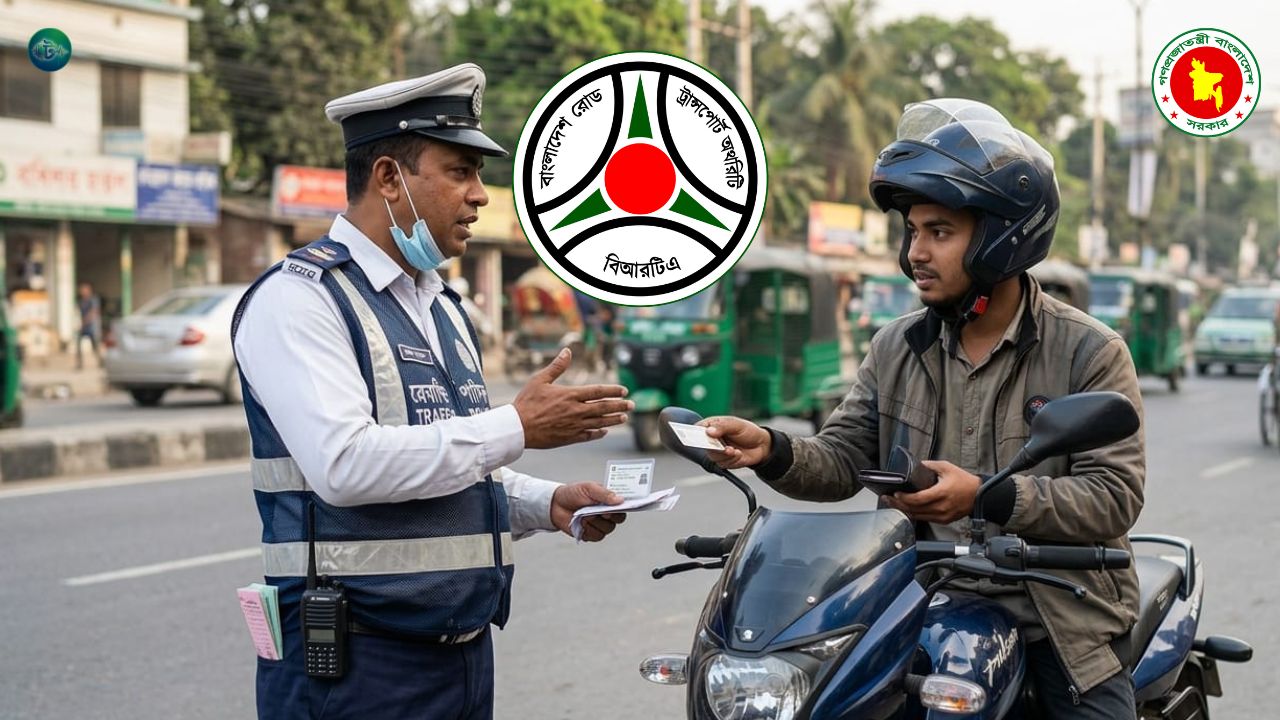 অন্যের মোটরসাইকেল চালাতে হলে কি কি কাগজপত্র সাথে রাখতে হবে