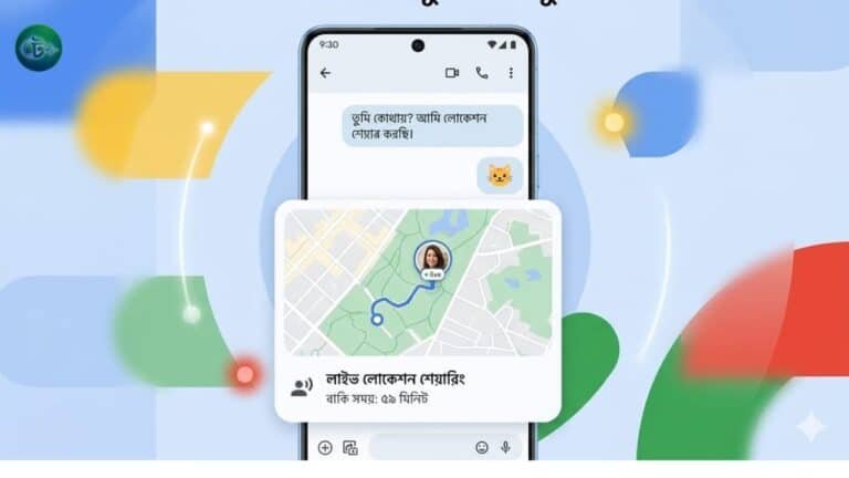 গুগল মেসেজেসে লাইভ লোকেশন শেয়ারিং ফিচার চালু