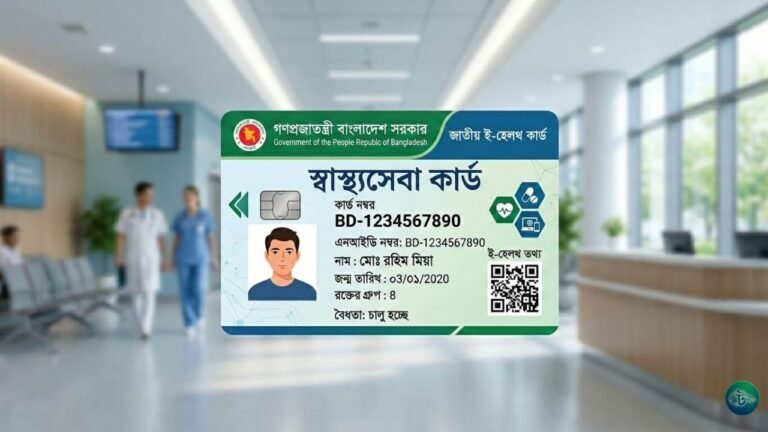 দেশে চালু হচ্ছে ই-হেলথ কার্ড প্রধানমন্ত্রীর নির্দেশে বড় উদ্যোগ