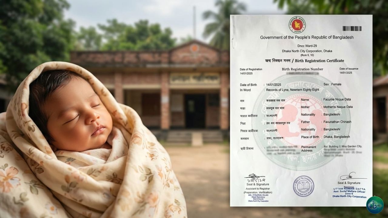 জন্ম নিবন্ধন করতে কত দিন লাগে