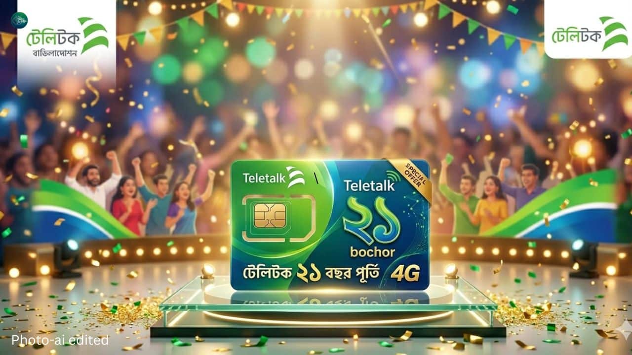 টেলিটকের ২১ বছর পূর্তিতে বড় অফারের ইঙ্গিত শিগগিরই আসছে নতুন চমক