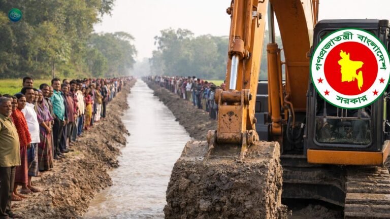 প্রধানমন্ত্রী খাল খনন প্রকল্পের কাজ শুরু, উদ্বোধন করবেন যে এলাকা দিয়ে?