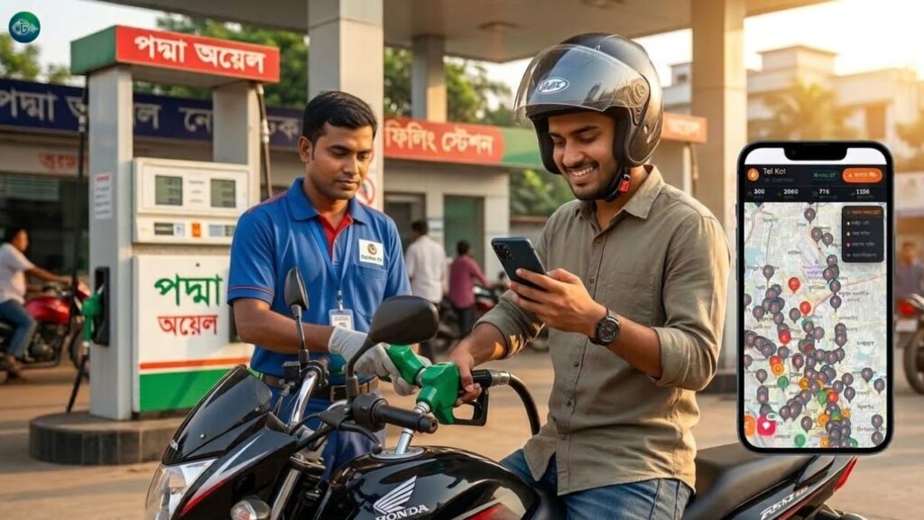 পাম্পে তেল আছে কোথায়? জানিয়ে দিচ্ছে ‘তেল কই’ ওয়েবসাইট