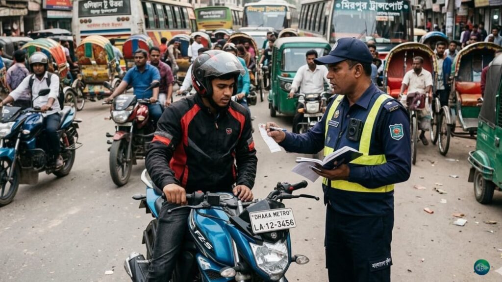 বাইকের ট্রাফিক আইন ভাঙলে জরিমানা কত?(আপডেট)
