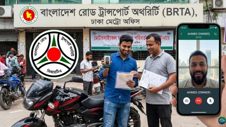 বিদেশে থাকা মালিকের বাইকের মালিকানা পরিবর্তন সম্ভব কি?