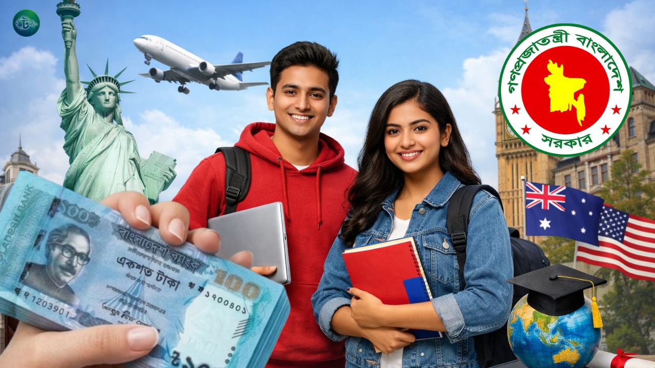 বিদেশে পড়তে শিক্ষার্থীদের জন্য ১০ লাখ টাকার জামানতবিহীন ব্যাংক গ্যারান্টি দেবে সরকার