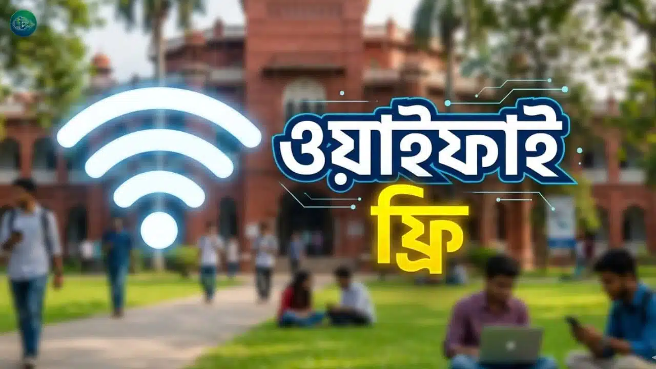 বিশ্ববিদ্যালয়ে ফ্রি ওয়াই-ফাই চালু হচ্ছে